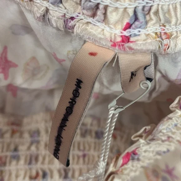 Anthropologie Morgan lane seashell pajama jogger pants size medium nwt - Picture 7 of 10